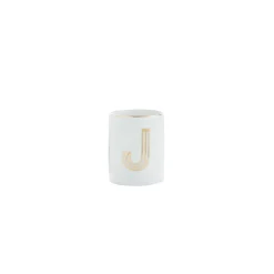Online Bitossi Home Bicchiere Lettera J