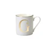 Discount Bitossi Home Mug Lettera G 9,3 O 8,6 Cm Decalcomania Oro