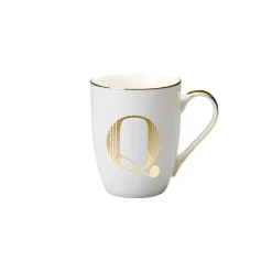 Online Bitossi Home Mug Lettera Q H 10,3 O 8,2 Cm Decalcomania Oro