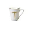 Discount Bitossi Home Mug Lettera T 8,7 O 10,3H Cm Decalcomania Oro