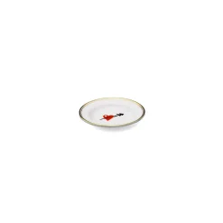 New Bitossi Home Piattino Micro Cuore Decalcomania