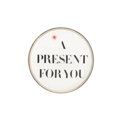 Bitossi Home Piatto A Present For You Decalcomania