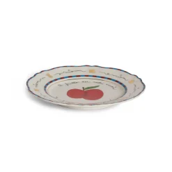 Outlet Bitossi Home Piatto D. 16,5 Frutto Nostri Amori