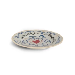 Hot Bitossi Home Piatto D. 16,5 Sempre Amore