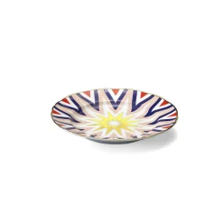 Bitossi Home Piatto Dessert Folgore Decalcomania Oro