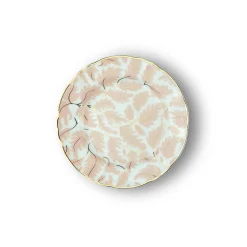 New Bitossi Home Piatto Dessert Selva Decalcomania Oro