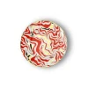 Bitossi Home Piatto Dessert Tempesta Decalcomania Oro