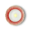 New Bitossi Home Piatto Fondo Baleno Decalcomania Oro