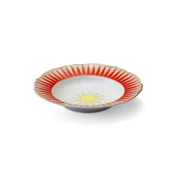 New Bitossi Home Piatto Fondo Baleno Decalcomania Oro