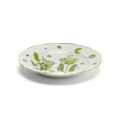 New Bitossi Home Piatto Frutta Floreale Verde
