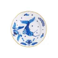 Clearance Bitossi Home Piatto Frutta Pesce Blu