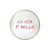 Best Bitossi Home Piatto La Vita E Bella!