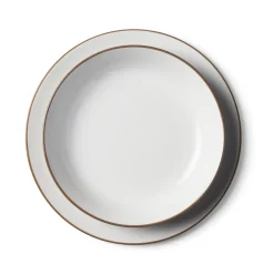 Bitossi Home Piatto Piano Tortora