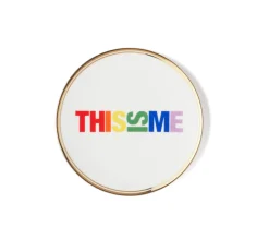 Discount Bitossi Home Piatto This Is Me Decalcomania