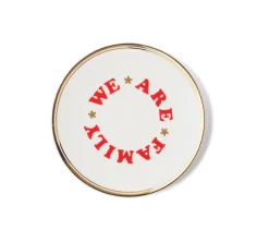 Hot Bitossi Home Piatto We Are Family Decalcomania