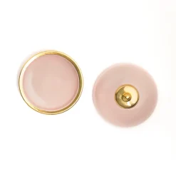 Outlet Bitossi Home Scatola Rosa/Oro Decalcomania