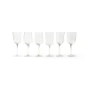 Sale Bitossi Home Set 6 Calici Forme Assortite Trasparente