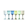 New Bitossi Home Set 6 Calici Forme Assortite Nuances Blu/Verde