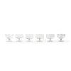 Bitossi Home Set 6 Coppette Forme Assortite Trasparente