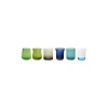 Discount Bitossi Home Set 6 Liquorini Forme Assortite Nuances Blu/Verde