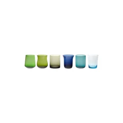 Discount Bitossi Home Set 6 Liquorini Forme Assortite Nuances Blu/Verde