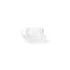 Sale Bitossi Home Set 2 Tazze The C/Piatto Trasparente