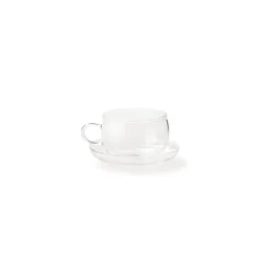 Bitossi Home Set 2 Tazze The C/Piatto Trasparente