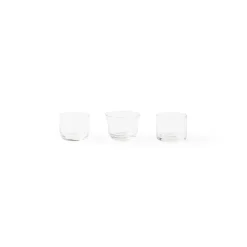 Hot Bitossi Home Set 3 Tea-Light Forme Assortite Trasparente