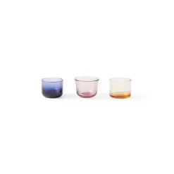 Sale Bitossi Home Set 3 Tea-Light Forme Assortite Porpora