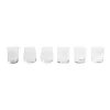 New Bitossi Home Set 6 Tumbler - Texture Trasparente