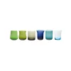 Discount Bitossi Home Set 6 Tumbler Forme Assortite Nuances Blu/Verde