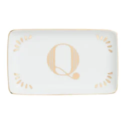 Outlet Bitossi Home Vaschetta Rettangolare Lettera Q