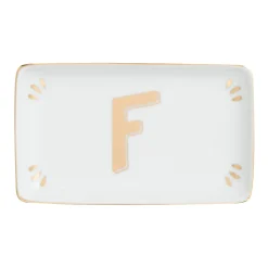 New Bitossi Home Vaschetta Rettangolare Lettera F